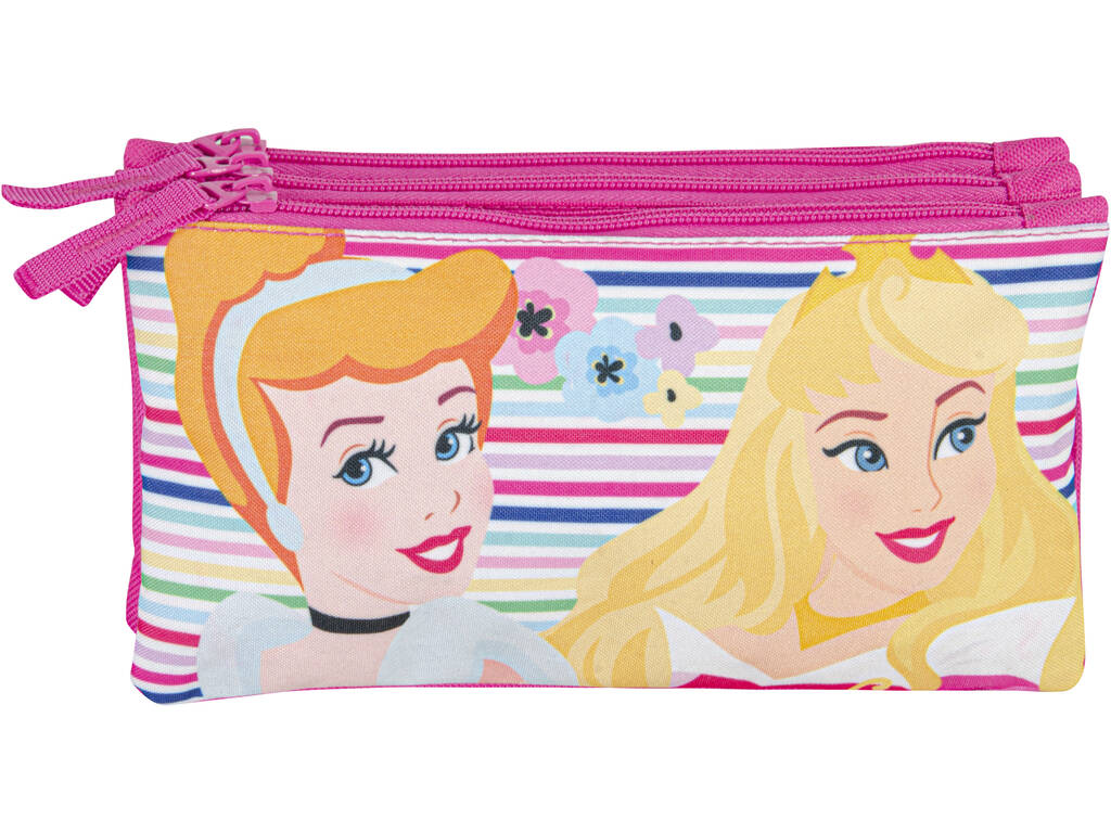 Astuccio triplo piatto Principesse Disney Caring