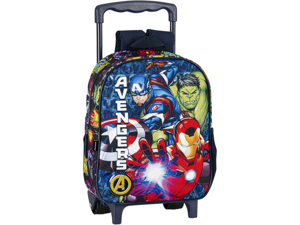 Zaino per asilo Avenger High con ruote