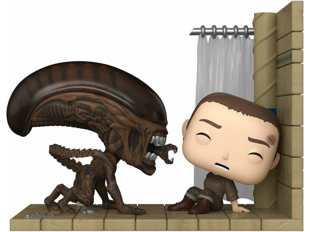 Funko Pop Moment Alien 3 Figura Ripley e The Runner