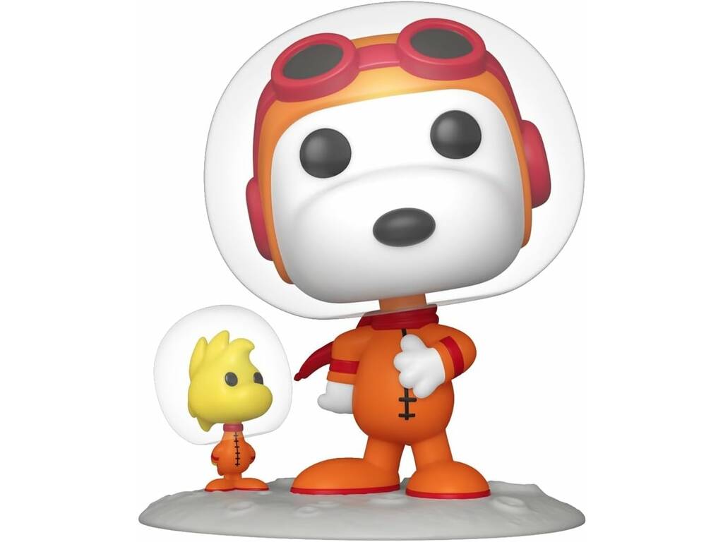 Funko Pop Television Peanuts Figura Snoopy Astronauta e Woodstock