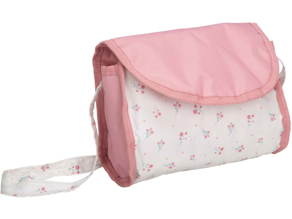 Passeggino per bambole con capottina Elegance con borsa