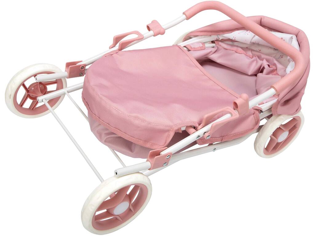 Passeggino per bambole con capottina Elegance
