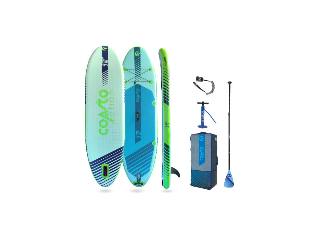 Tavola da paddle surf gonfiabile Coasto Action 2021 da 300x84x15 cm