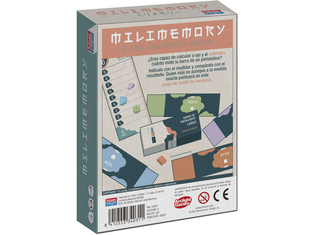 Millimemory Il gioco per misurare la memoria