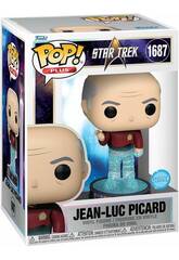 Funko Pop Plus Star Trek The Next Generation Jean-Luc Picard Glitter Figure