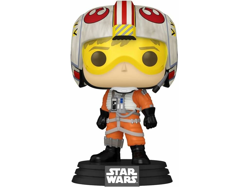 Funko Pop Star Wars Figura Luke Skywalker Red 5 con testa oscillante