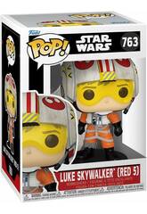 Funko Pop Star Wars Figure Luke Skywalker Rouge 5 avec tête oscillante