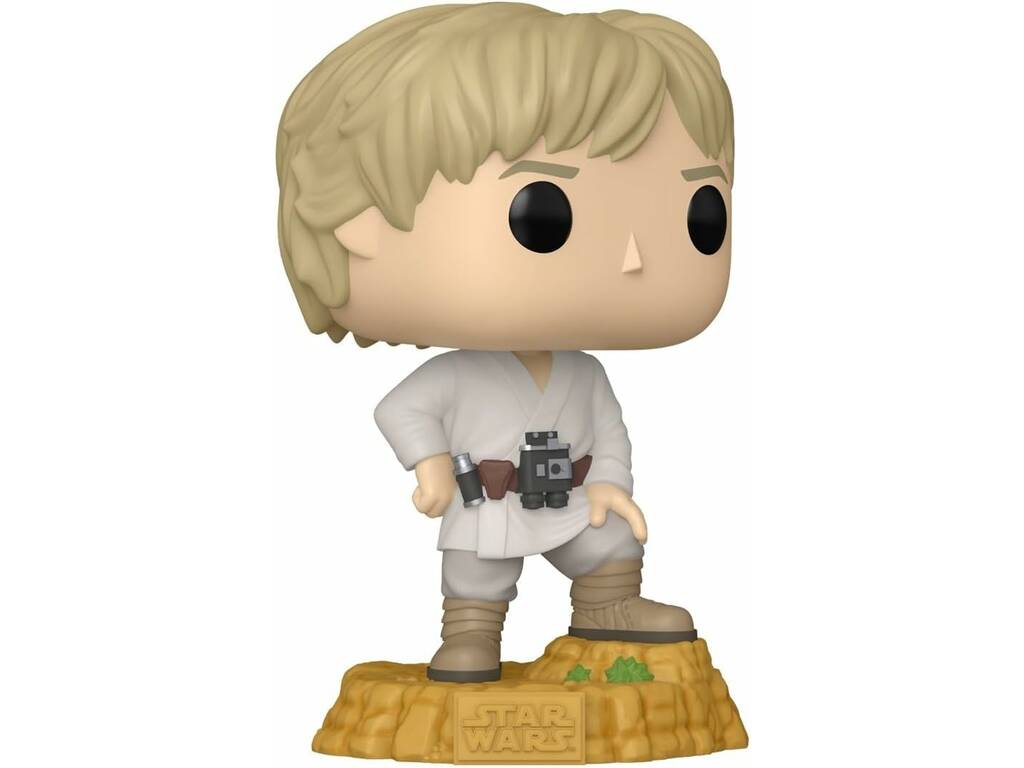 Funko Pop Star Wars Figura Luke Skywalker con testa oscillante