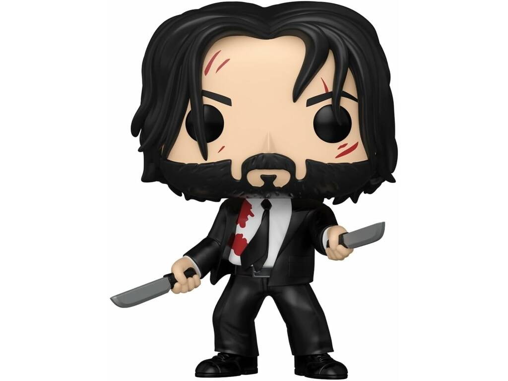 Funko Pop Movies Figurine John Wick avec manchettes
