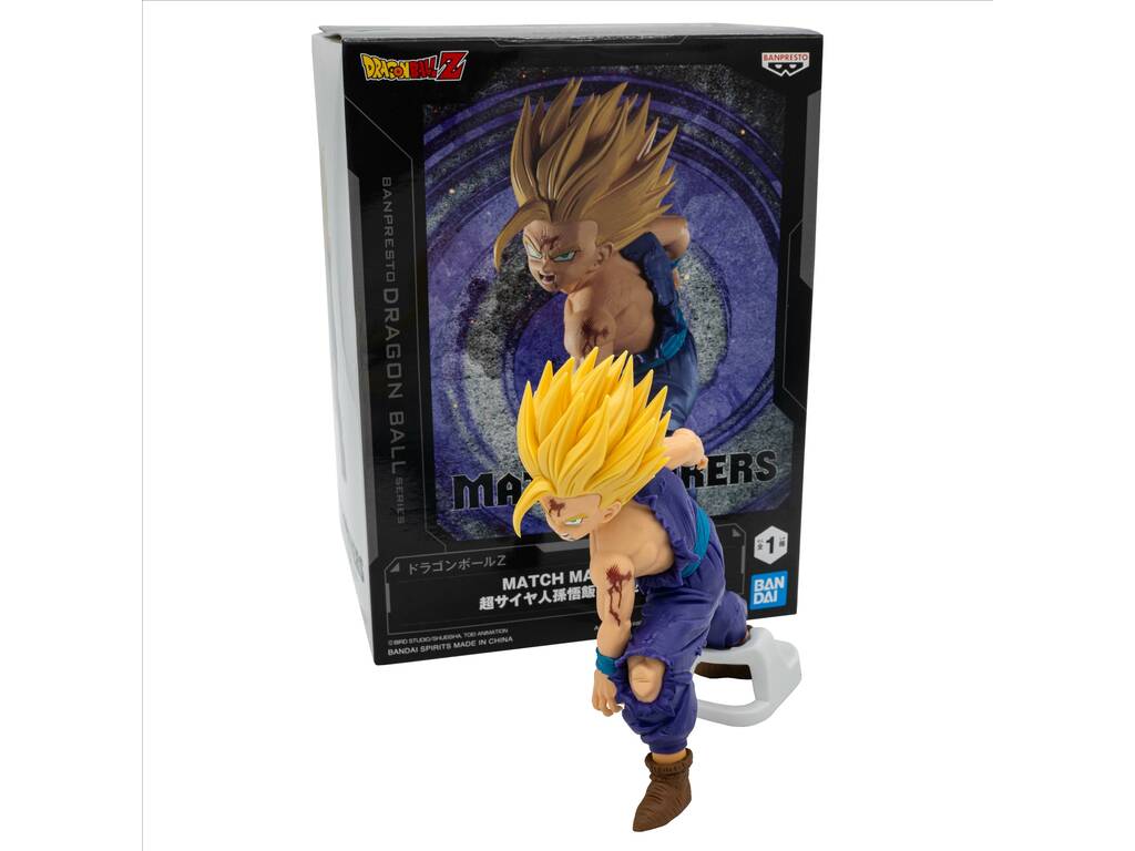 Dragon Ball Z Match Makers Figura Super Saiyan Son Gohan de 14 cm