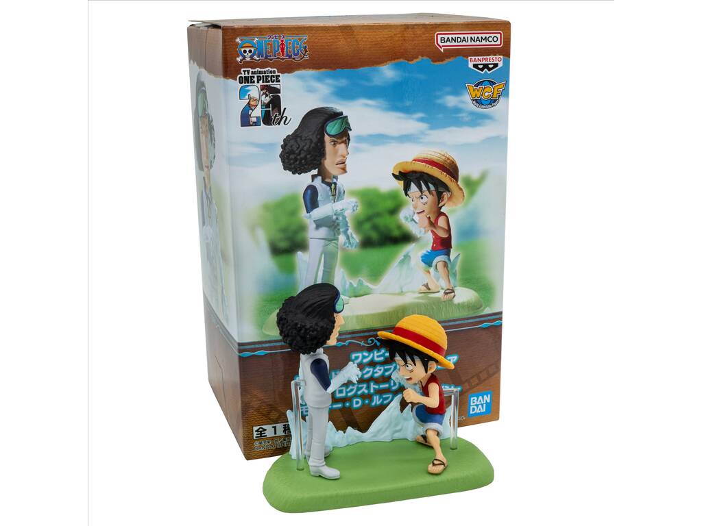 One Piece WCF Figura Monkey D. Luffy vs Kuzan da 8x9x5 cm