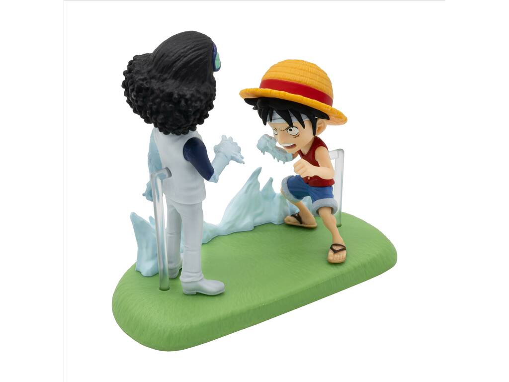 One Piece WCF Figura Monkey D. Luffy vs Kuzan da 8x9x5 cm