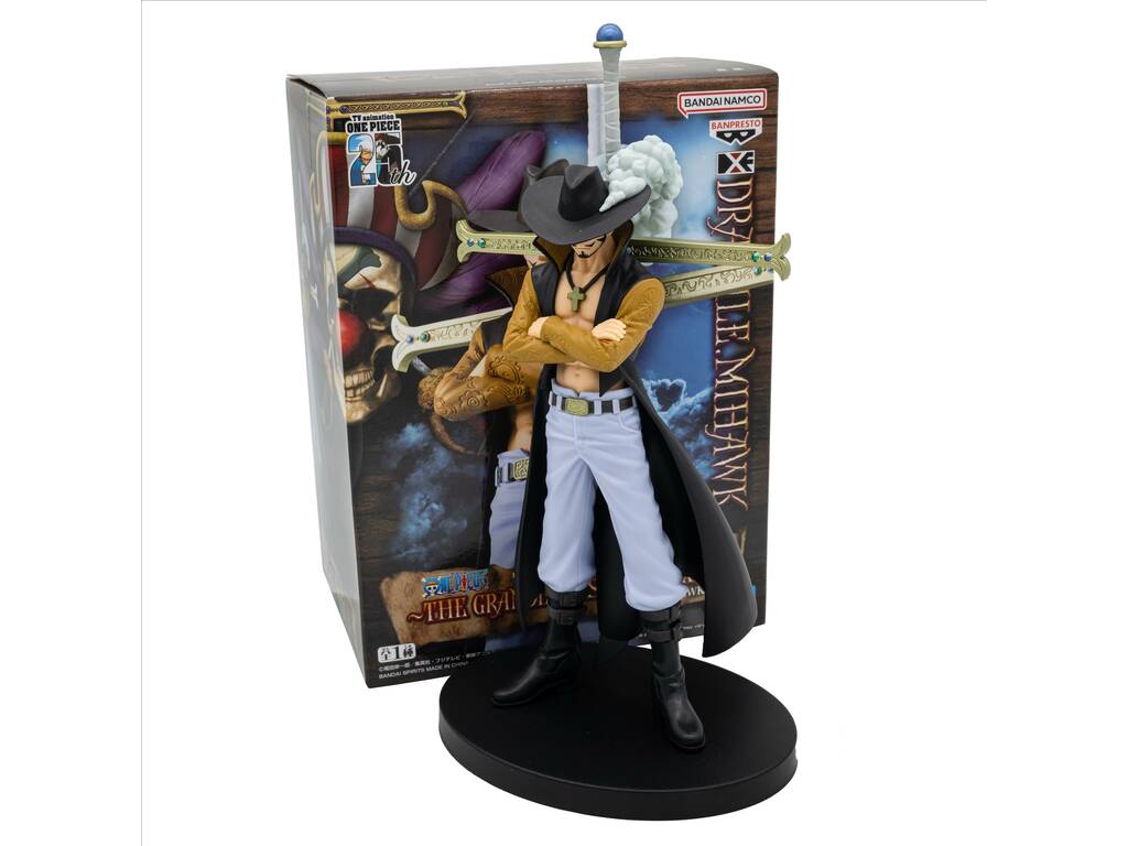 One Piece The Grandline Series Extra Figura Dracule Mihawk da 18 cm