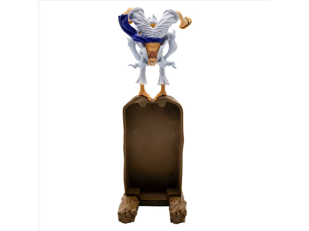 One Piece FL Vol. 2 Figura Monkey D. Luffy Gear5 con base per cellulare