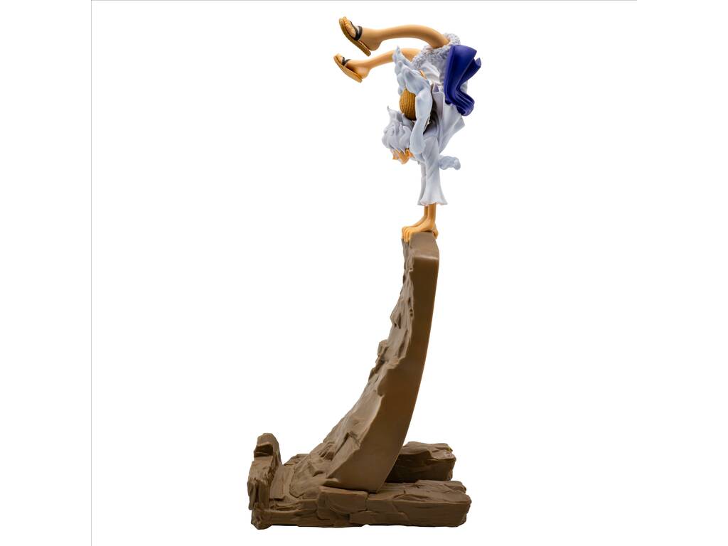 One Piece FL Vol. 2 Figura Monkey D. Luffy Gear5 con base per cellulare