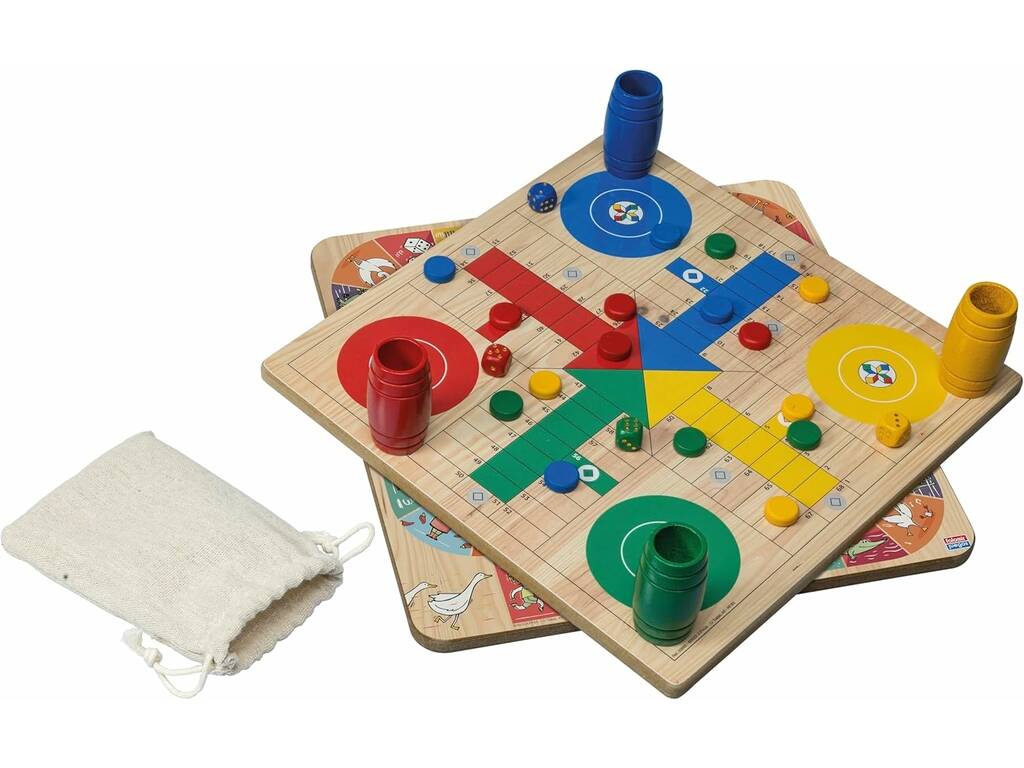 Parcheesi Oca con scatola di latta