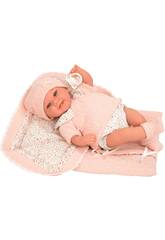 Puppe Baby Elegance Babyto Rosa 35 cm mit Realistischem Gewicht und Decke