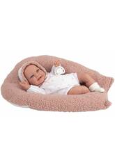 Puppe Elegance Babyto Rosa 30 cm mit Kissen