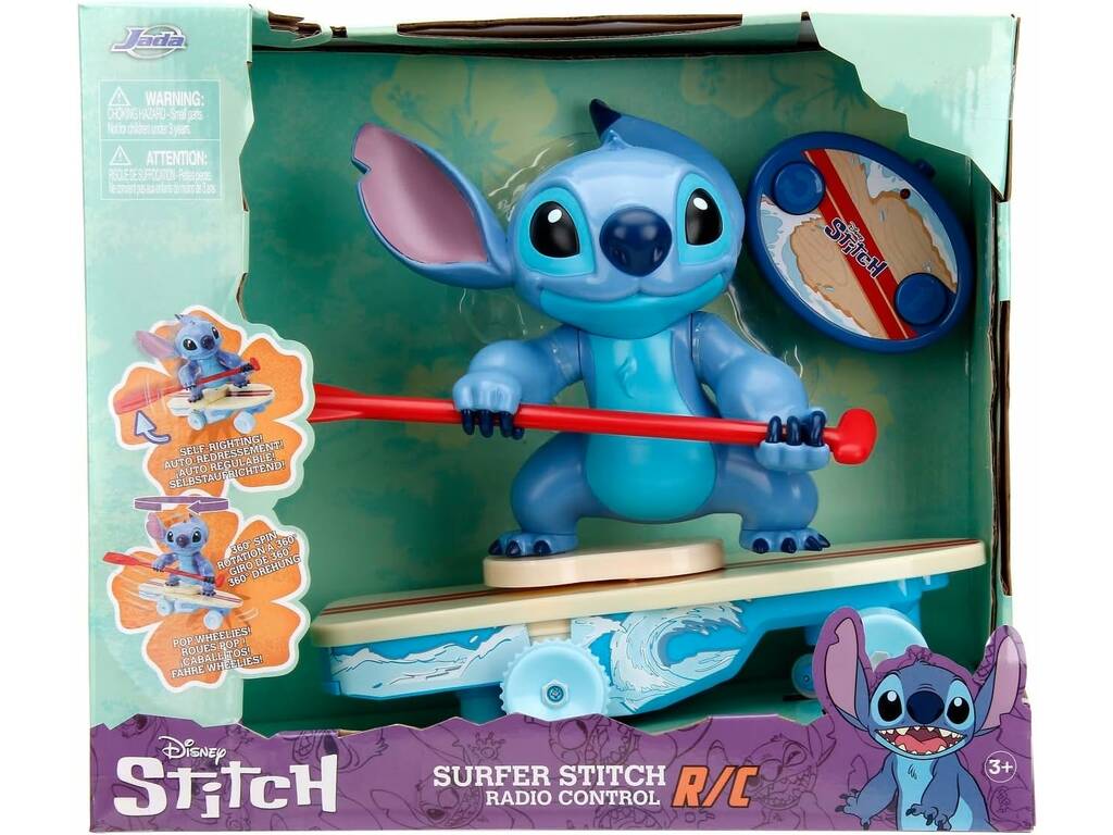 Stitch Surfista radiocomandato da 25 cm