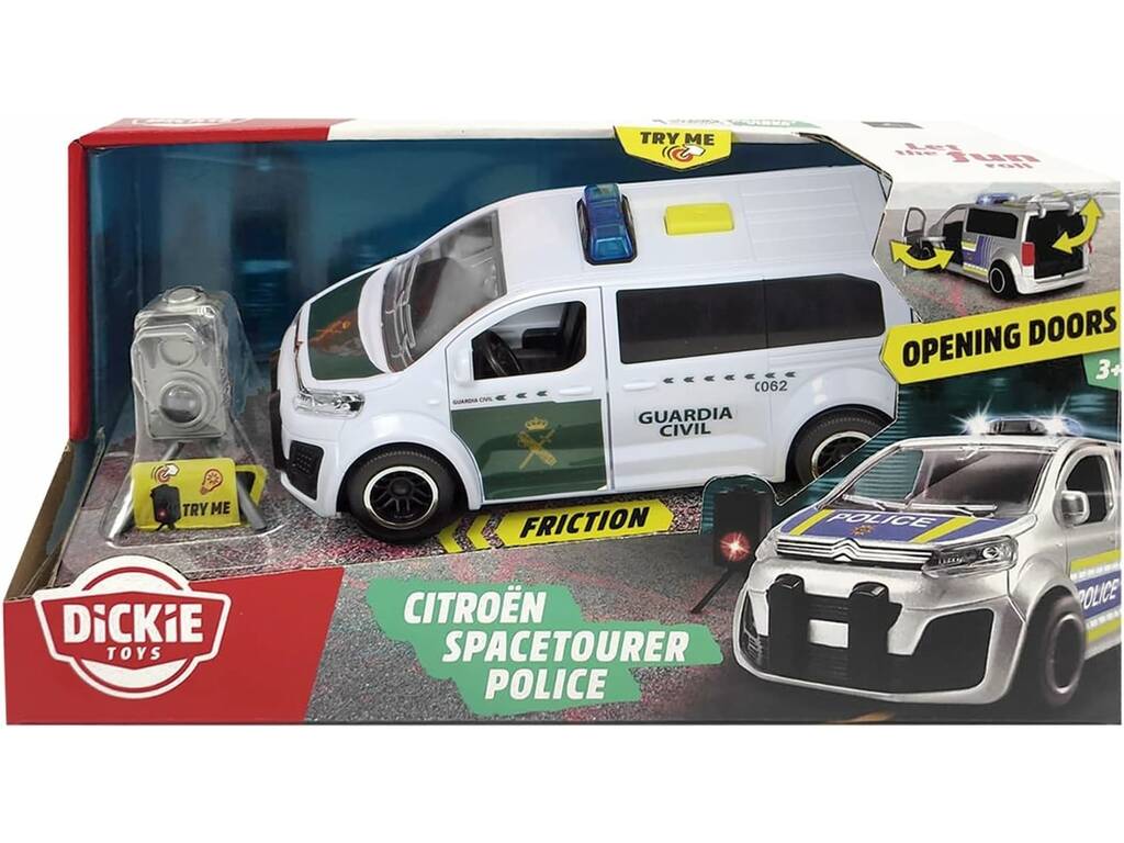 Dickie Toys Citroën Civil Guard 15 cm avec radar
