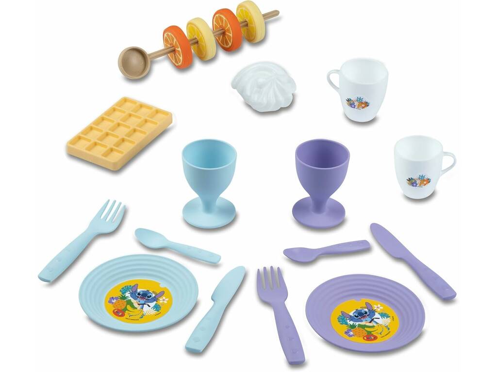 Stitch Cestino da picnic con accessori