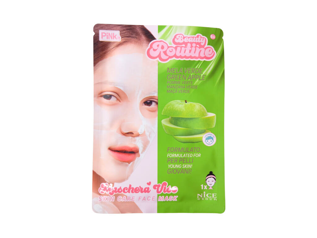 Maschera viso alla frutta