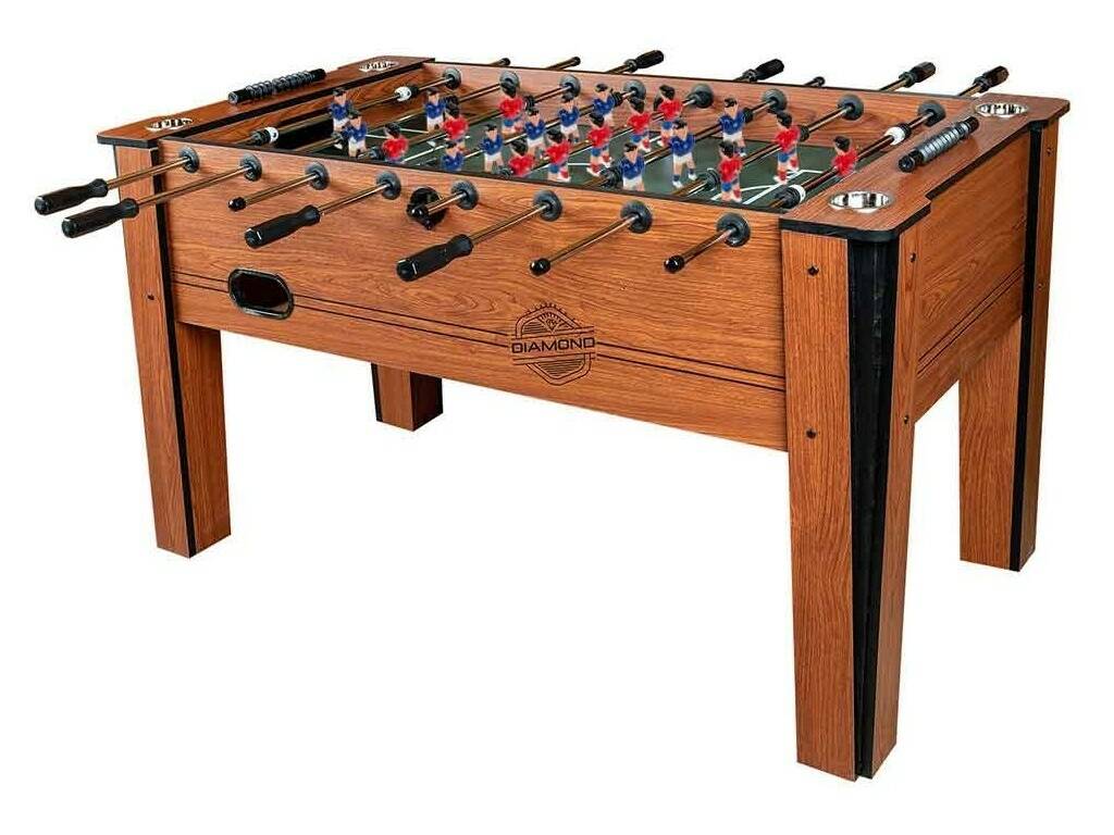 Calciobalilla Diamond Marrone 146x78x88 cm