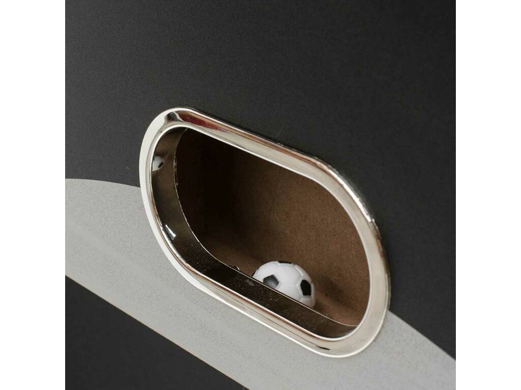 Calciobalilla Silver Nero da 139x73x87 cm