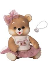 Bambola Orso da 25 cm con gonna in tulle