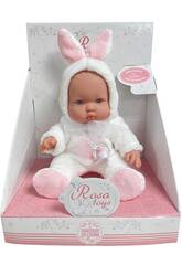 Bambola Coniglietto Bebè da 30 cm con Ciuccio