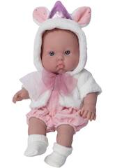 Fantasy Püppchen Gordito Einhorn Rosa, 30 cm
