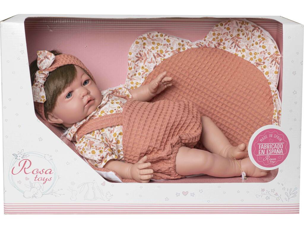 Bambola neonata Mia di 40 cm con 36 suoni