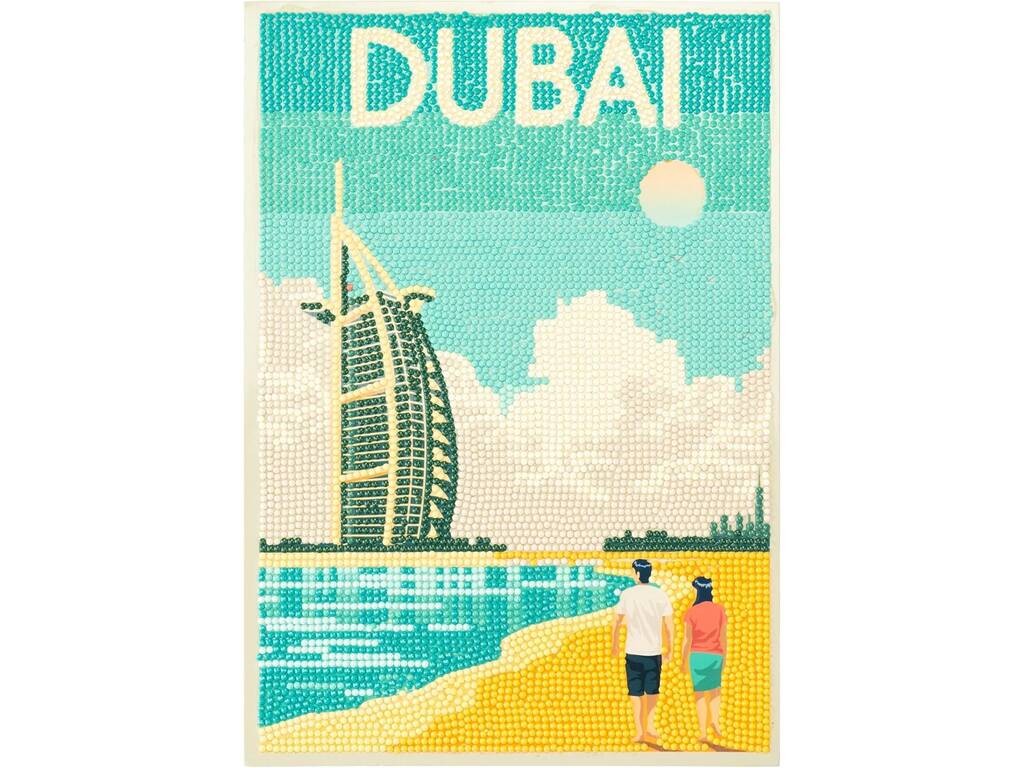 Diamantiny Decorare con gemme Cartolina di Dubai