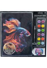 Diamantiny Decorare con gemme Pesce combattente