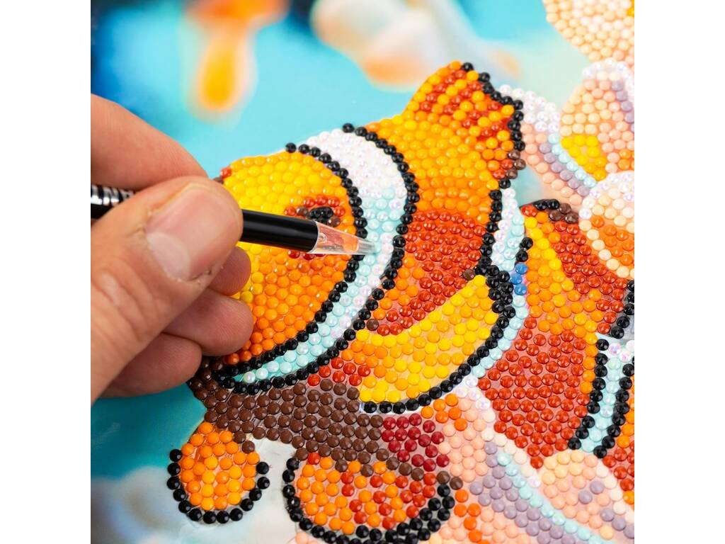 Diamantiny Decorare con gemme Pesce pagliaccio