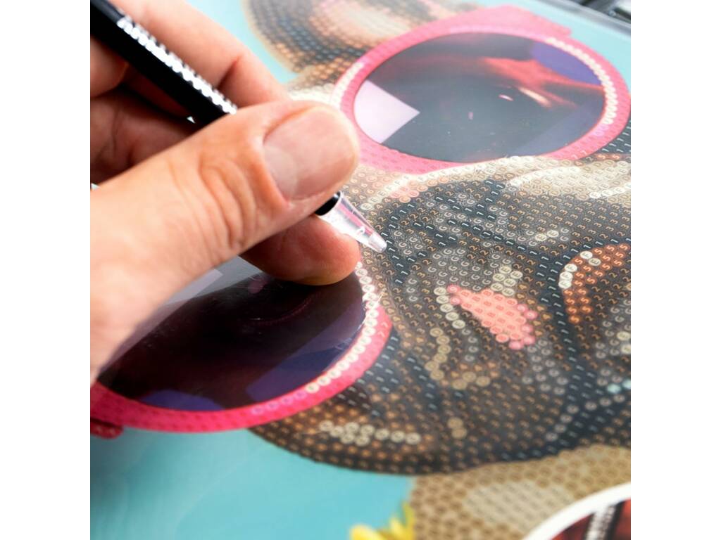 Diamantiny Decorare con gemme Cucciolo Pug