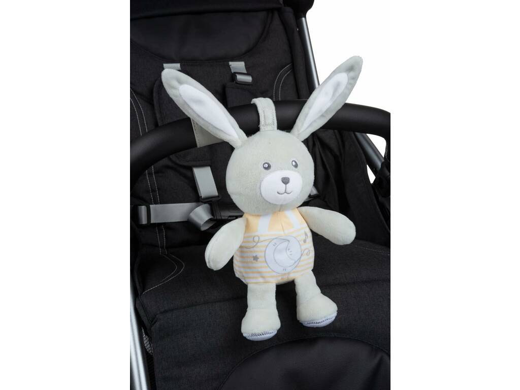 Ma première peluche lapin avec lumière et sons