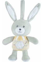 Ma première peluche lapin avec lumière et sons