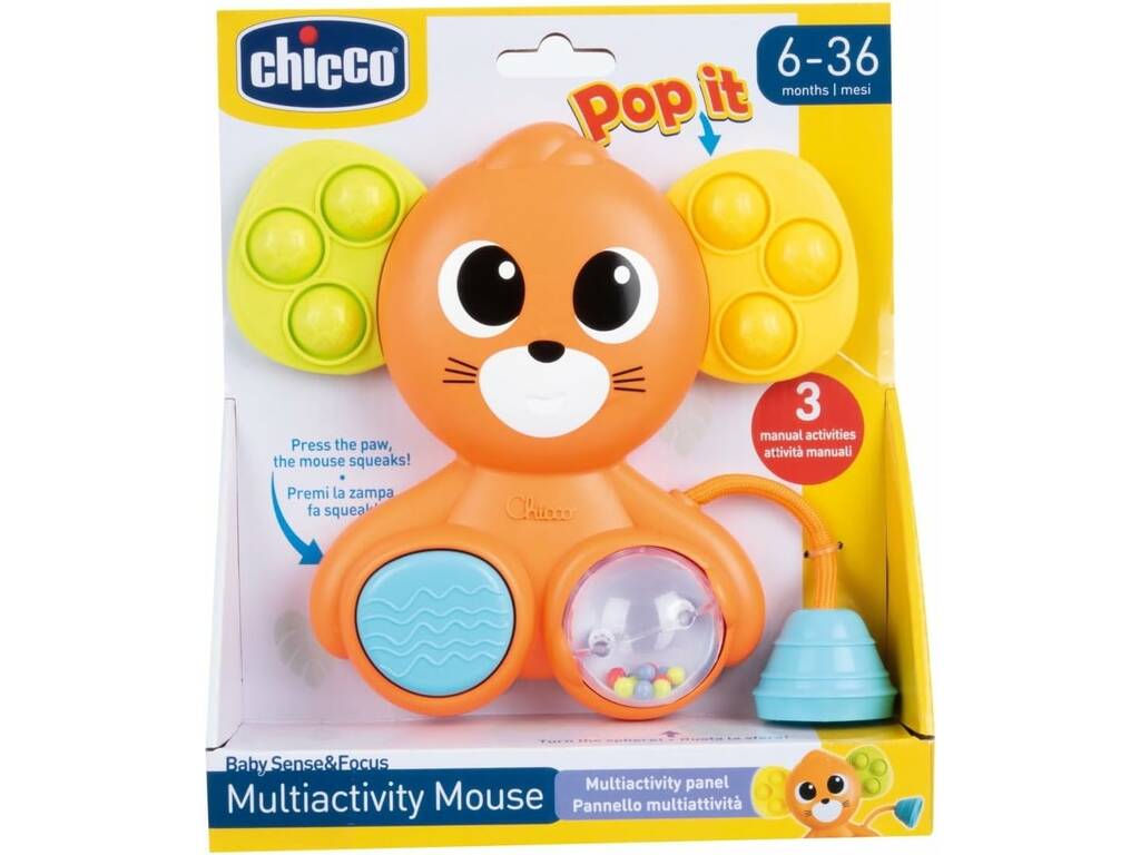 Topolino Multifunzione con Pop It