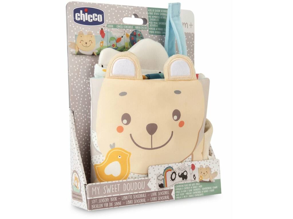 Libro di attività sensoriali My Sweet Doudou 3 in 1