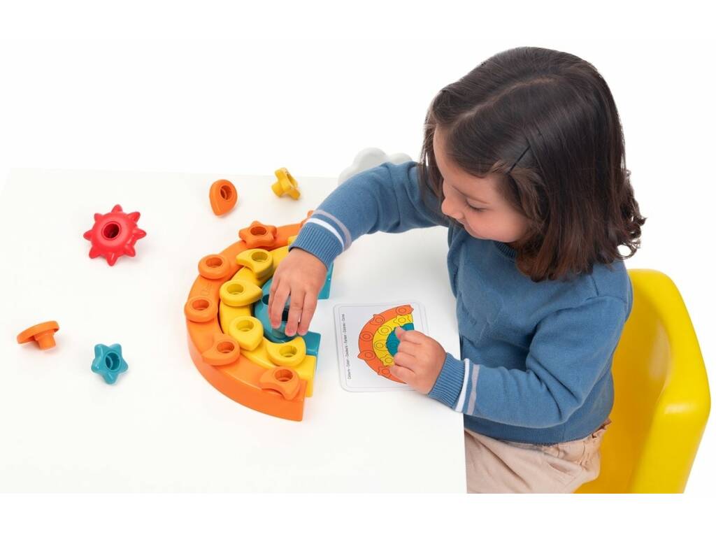 Arcobaleno multiactività 2 in 1 con spille