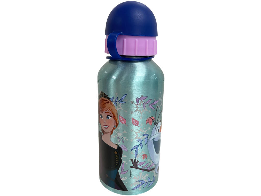 Bottiglia in alluminio piccola Frozen Snowy Tale da 400 ml