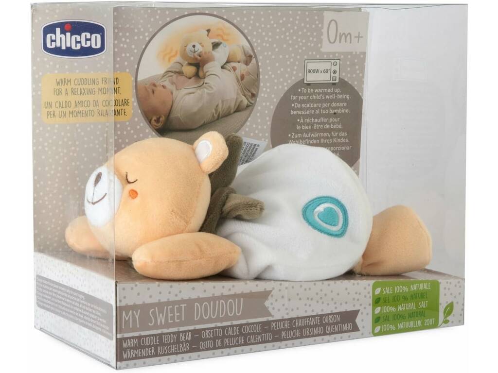 My Sweet Doudou Orsacchiotto di peluche caldo da 20 cm