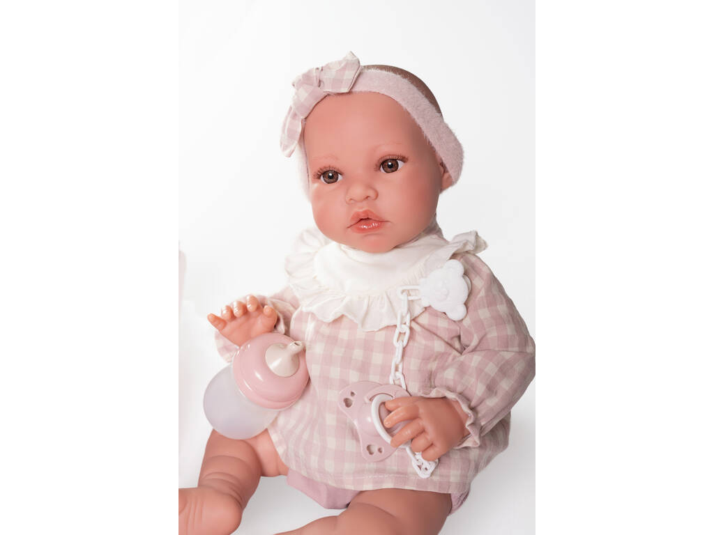Bambola Bebè Erika da 42 cm con fasciatoio