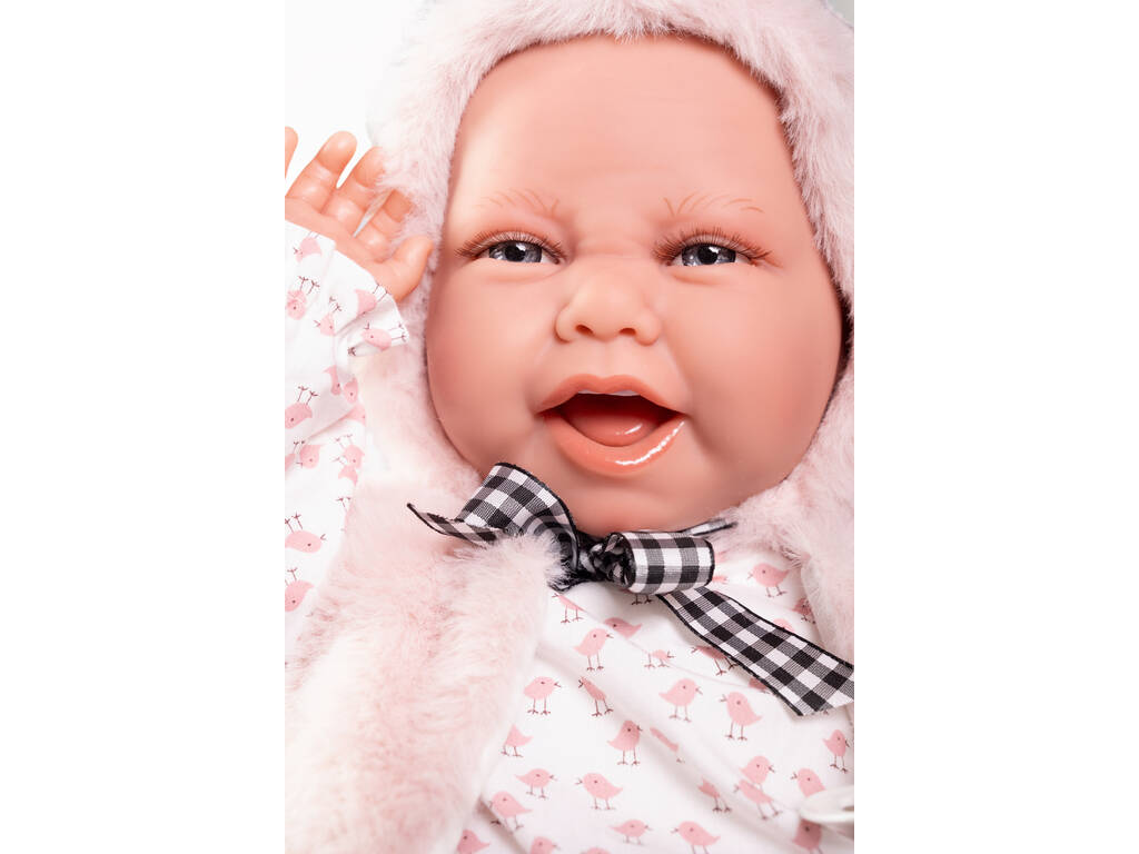 Bambola neonata Carla di 42 cm con gilet