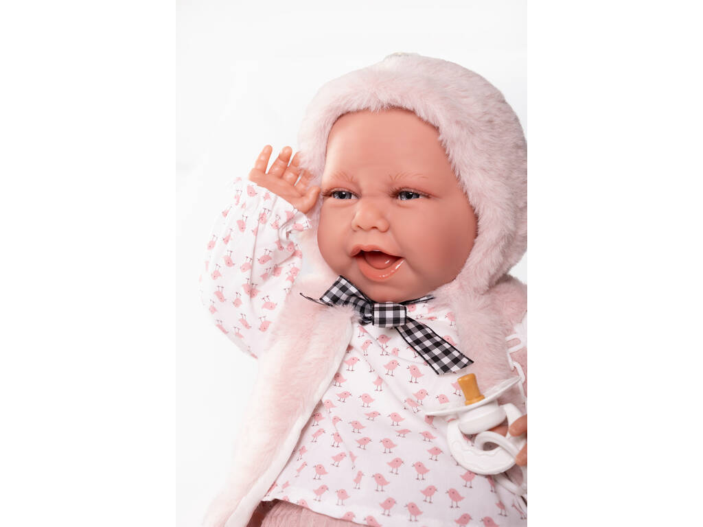 Bambola neonata Carla di 42 cm con gilet