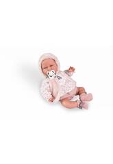 Bambola neonata Carla di 42 cm con gilet