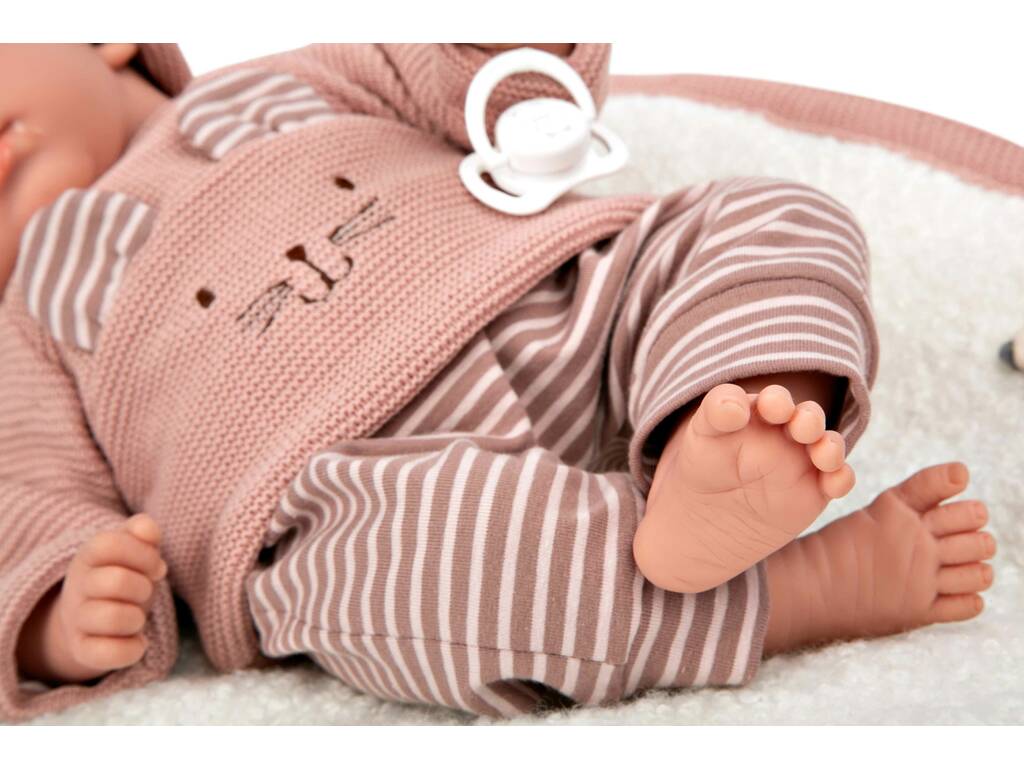 Bambola Elegance Andie con coperta 40 cm