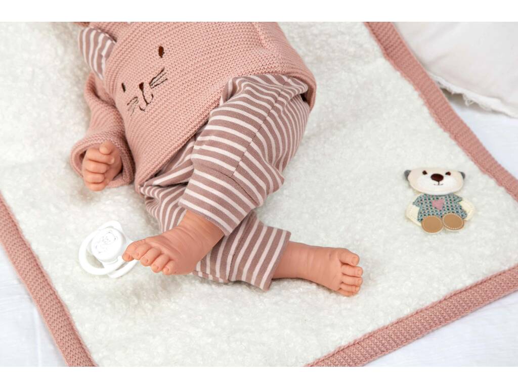 Bambola Elegance Andie con coperta 40 cm