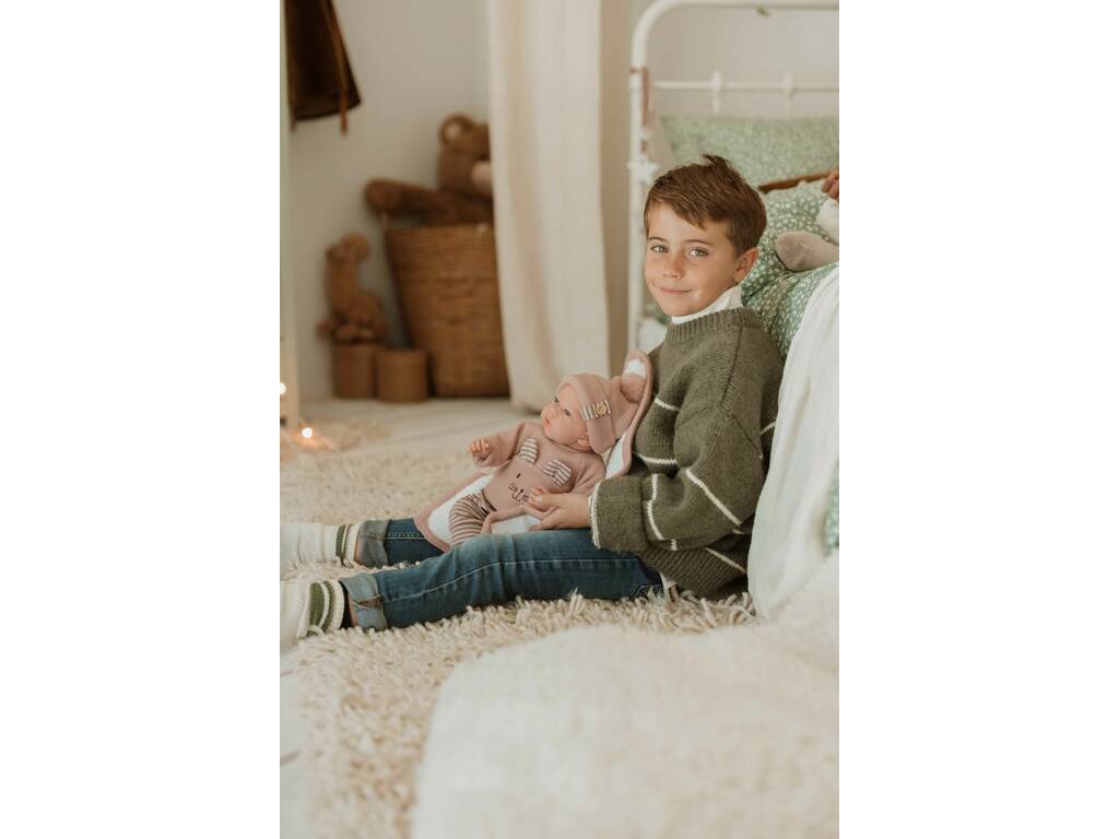 Bambola Elegance Andie con coperta 40 cm